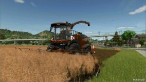 FS25 Krone Harvester Mod: Bigx1180 & X Collect900 (colors + Hopper) (Featured)