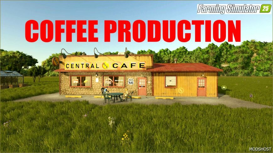 FS25 Factory Mod: Coffee Production V1.1 (Featured)