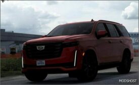 ATS Cadillac Car Mod: Escalade 2021 V1.7 (Featured)