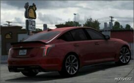 ATS Cadillac Car Mod: CT5 V Black Wing 2022 V1.7 (Image #2)