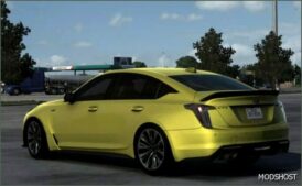 ATS Cadillac Car Mod: CT5 V Black Wing 2022 V1.7 (Image #8)