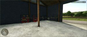 FS25 Shed Mod: Workshop in Hall V1.0.1 (Image #2)