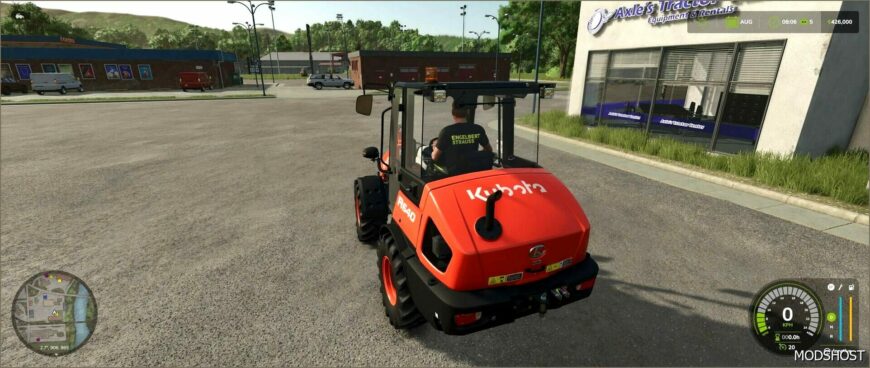 FS25 Kubota Vehicle Mod: R640 V1.0.1 (Featured)