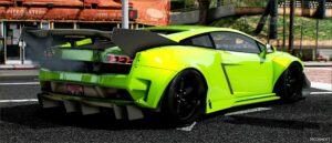 GTA 5 Lamborghini Vehicle Mod: Gallardo Custom G Wide (Image #2)