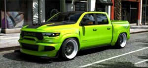 GTA 5 Dodge Vehicle Mod: RAM TRX Street 2022 (Featured)