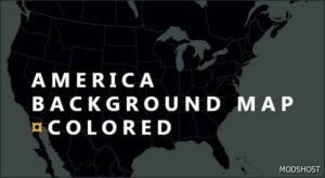 ATS Mod: America Background Map Colored V3.0 (Featured)