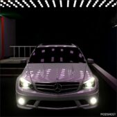 BeamNG Mercedes-Benz Car Mod: Mercedes Benz C63 AMG 0.34 (Featured)