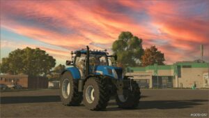 FS25 New Holland Tractor Mod: T7 Series (Featured)