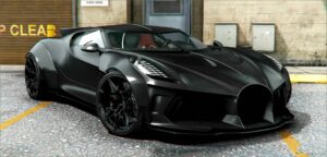 GTA 5 Bugatti Vehicle Mod: LA Voiture Noire Batman Edition (Featured)