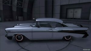 GTA 5 Chevrolet Vehicle Mod: 1957 Chevrolet Belair Lowrider Tupac Theme (Image #2)