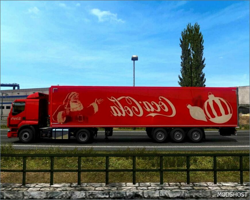 ETS2 Mod: Magic Santa Combo Skin (Featured)