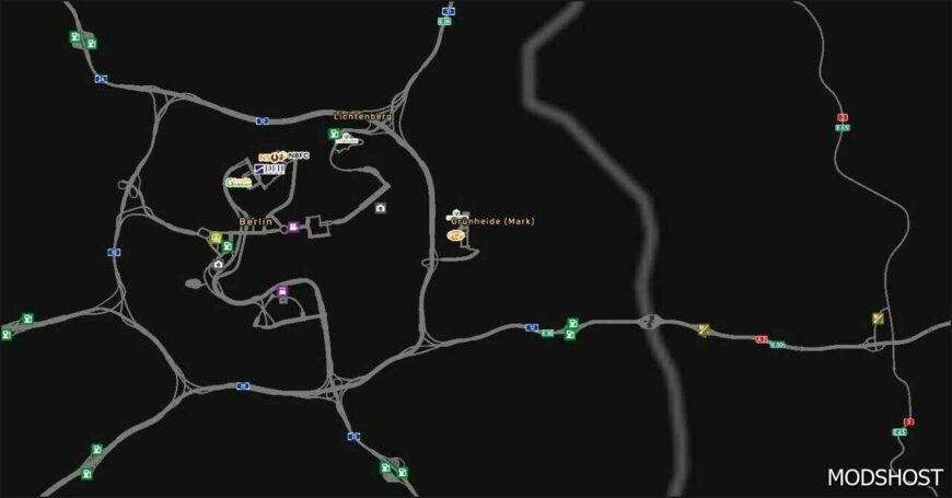 ETS2 ProMods Mod: DE City Defintions for SCS Map/Promods V4.5 1.53 (Featured)