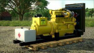 FS25 Placeable Mod: CAT 3406B Generator (Image #4)