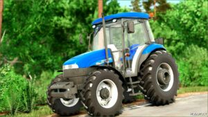 FS25 New Holland Tractor Mod: TD85 (Featured)