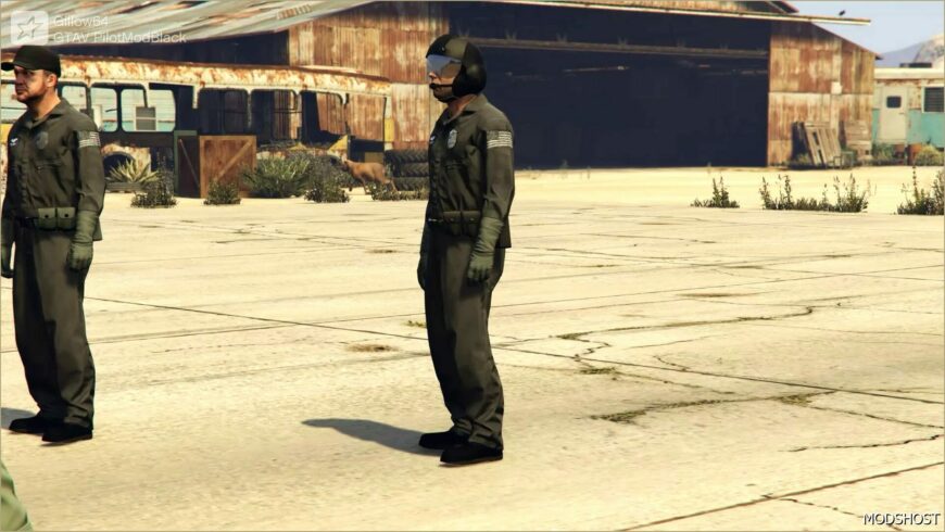 GTA 5 Player Mod: Different Flight Suits and Helmets Colors for Pilot 01 and Pilot 02 (Featured)