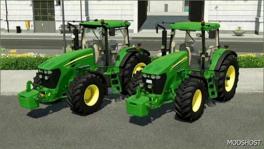 FS25 John Deere Tractor Mod: 7020 Series Edit (Hard Suspension) (Featured)