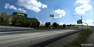 ATS Map Mod: Real Companies GAS Stations & Billboards Extended V1.02.01 (Image #3)