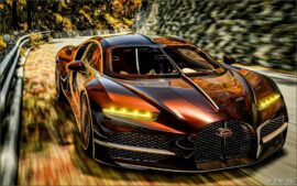 BeamNG Bugatti Car Mod: Tourbillon (RR) V1.2 0.34 (Image #3)