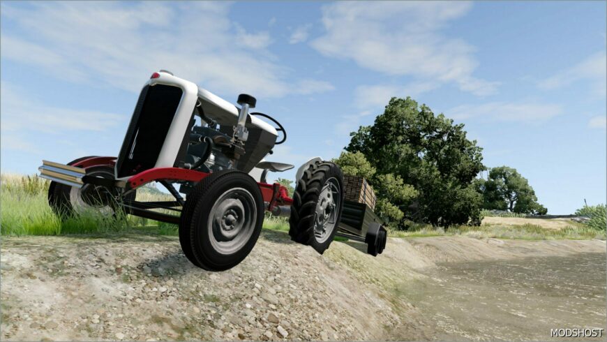 BeamNG Bruckell Mod: Nine F Farm Tractor V0.5 0.34 (Featured)