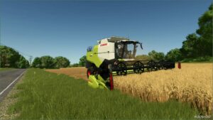 FS25 New Holland Header Mod: Varifeed 28FT ALS Claas & NEW Holland V2.0 (Featured)