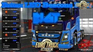 ETS2 Part Mod: Bigt Britax LED Beacons Pack 1.53 (Featured)