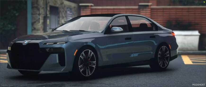 GTA 5 BMW Vehicle Mod: 2022 BMW 760I (Featured)