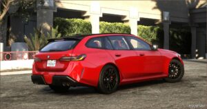 GTA 5 BMW Vehicle Mod: M5 Touring G90 2024 ADD on / Replace | Tuning | Template | Fivem (Featured)