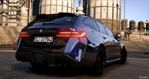 GTA 5 BMW Vehicle Mod: M5 Touring G90 2024 ADD on / Replace | Tuning | Template | Fivem (Image #2)