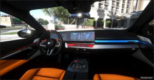 GTA 5 BMW Vehicle Mod: M5 Touring G90 2024 ADD on / Replace | Tuning | Template | Fivem (Image #4)