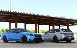 GTA 5 BMW Vehicle Mod: M5 Touring G90 2024 ADD on / Replace | Tuning | Template | Fivem (Image #5)