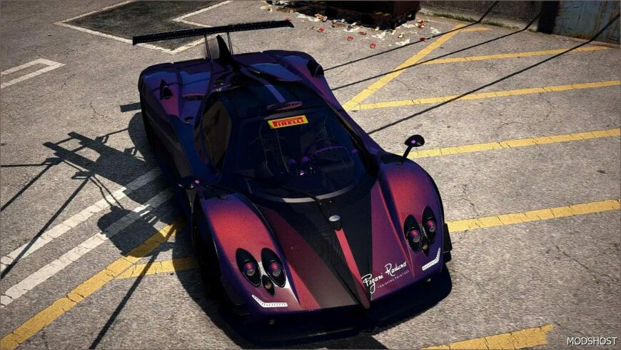 GTA 5 Pagani Vehicle Mod: 2014 Pagani Zonda 760 LH (Featured)