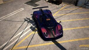 GTA 5 Pagani Vehicle Mod: 2014 Pagani Zonda 760 LH (Image #2)