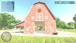 FS25 Decoration Mod: Elmcreek Farmbarn with Fermenter (Image #2)