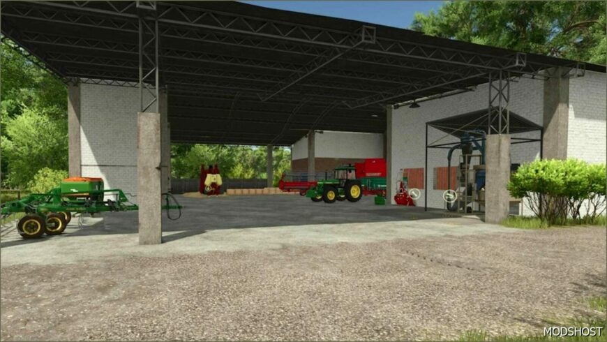 FS25 Building Mod: Estancia Lapacho Barn (Featured)