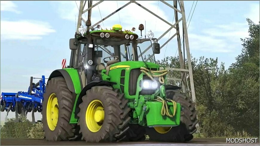 FS25 John Deere Tractor Mod: 7530/7430 Premium (Featured)