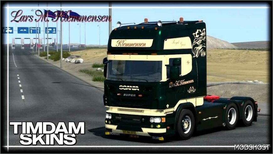 ETS2 Skin Mod: Lars M. Klemmensen Pack (Featured)