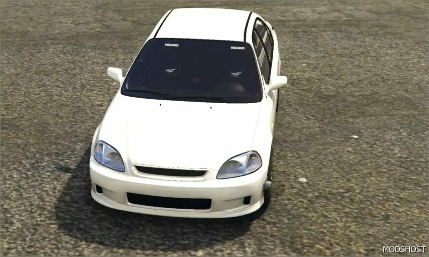 GTA 5 Honda Vehicle Mod: 2000 Honda Civic SIR Tuning (Featured)