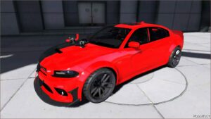 GTA 5 Dodge Vehicle Mod: Charger Half Edition (Featured)