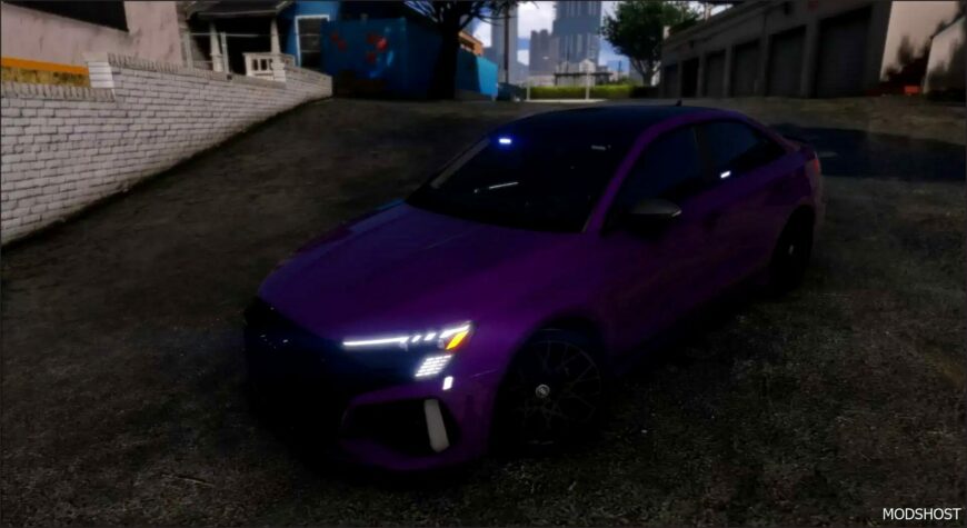 GTA 5 Audi Vehicle Mod: RS3 Police (Featured)