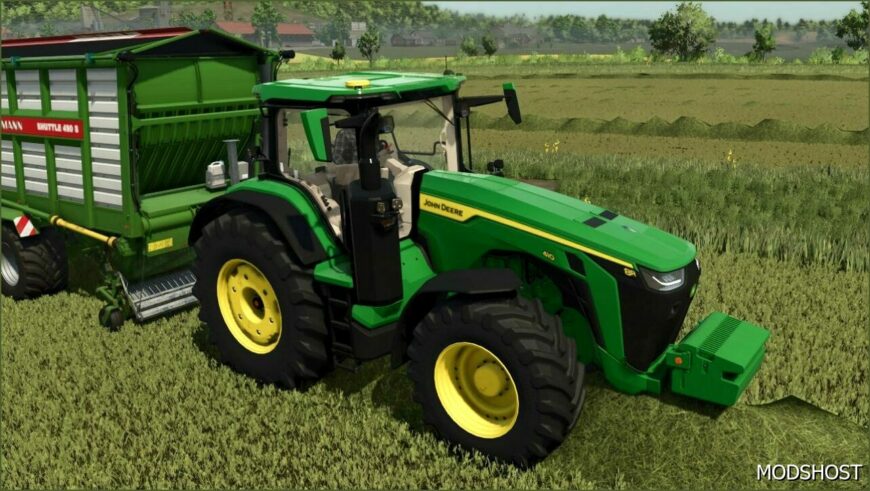 FS25 John Deere Tractor Mod: 8R Chiptuned (Featured)