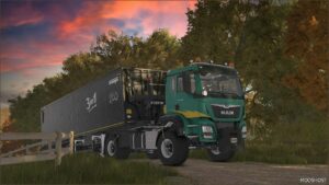 FS25 MAN Truck Mod: TGS Agri V1.0.0.3 (Featured)