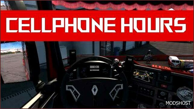 ETS2 Mod: Cellphone Hours V3.6 (Featured)