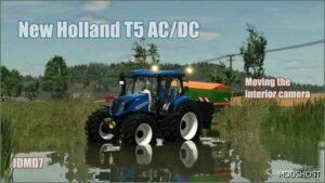 FS25 New Holland Tractor Mod: T5 Ac/dc (Featured)