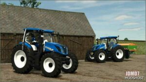 FS25 New Holland Tractor Mod: T5 Ac/dc (Image #4)