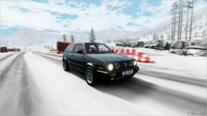 BeamNG Volkswagen Car Mod: Golf 2 Rework 0.34 (Image #2)