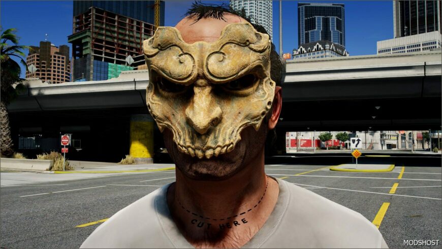 GTA 5 Player Mod: Black Myth Wukong Mask (Featured)