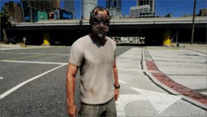 GTA 5 Player Mod: Black Myth Wukong Mask (Image #4)