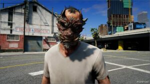 GTA 5 Player Mod: Black Myth Wukong Mask (Image #5)