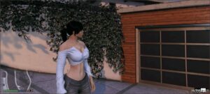 GTA 5 Player Mod: Emily | Crop TOP for MP Female (Image #4)