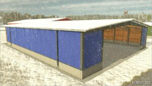 FS25 Shed Mod: Wide Garage V1.0.0.1 (Image #3)